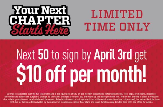 Sign and save for Fall 2026