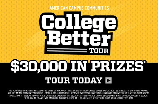 College Better Tour - $30,000 in prizes. Tour today >