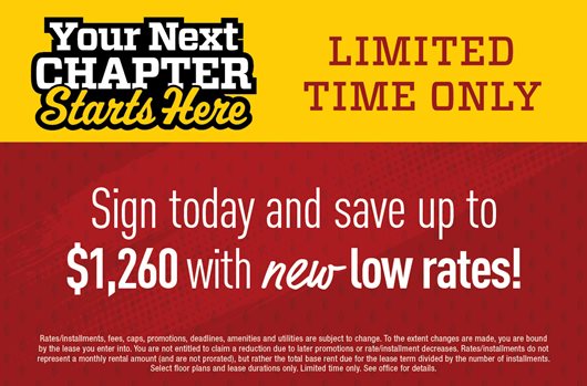 Sign and save for Fall 2026