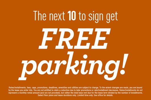 Free Parking!