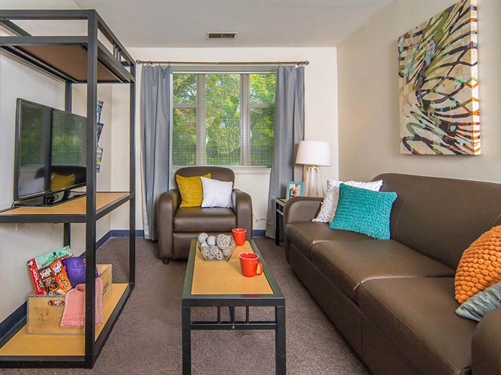 State University Apartments View