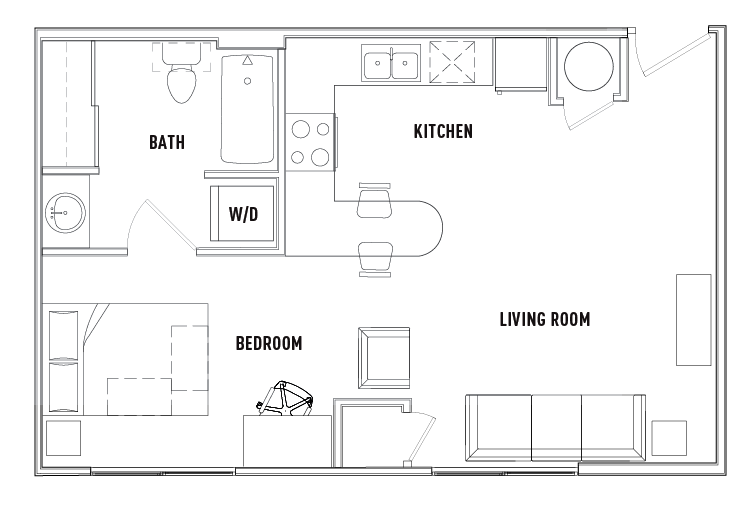 Floor Plans Villas at Chestnut Ridge Student Housing Amherst, NY