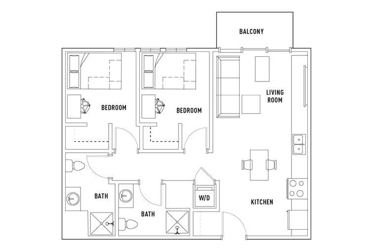 1 Bedroom Apartment House Plans 1 Bedroom Apartment House Plans