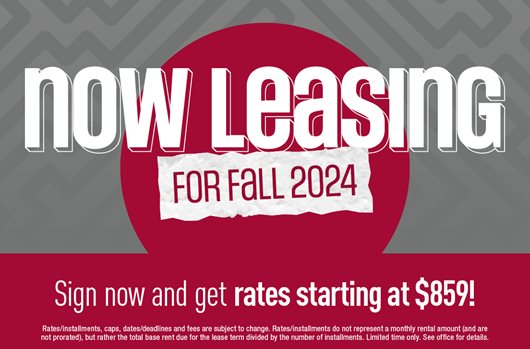 Now leasing for Fall 2024!