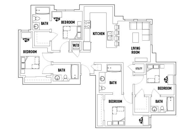 Phase 2: 4 Bed - 4 Bath B