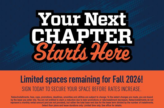Limited spaces remaining for Fall 2026. Sign today before rates increase. 
