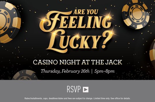 Casino Night Feb 16!