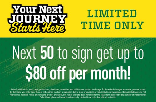 Next 50 to sign get up to $80 off per month!