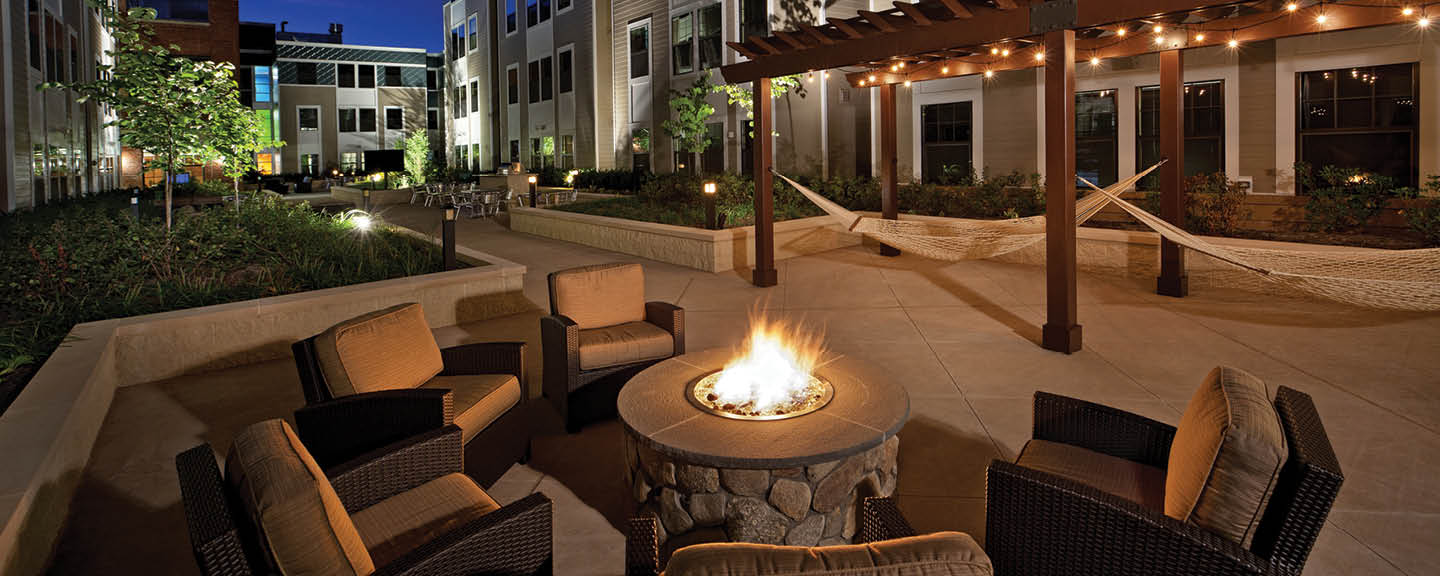 Live close. Live college.