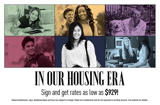 In our housing era. Sign and get rates as low as $929!