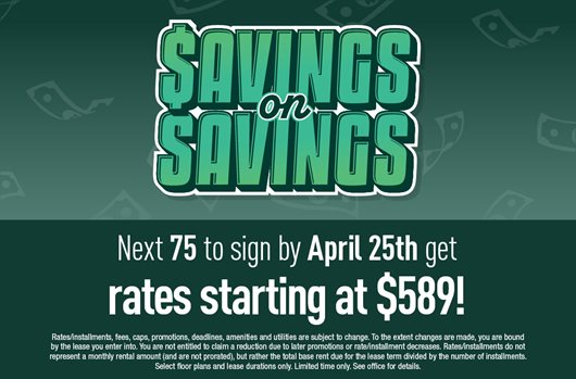 Savings on savings 25