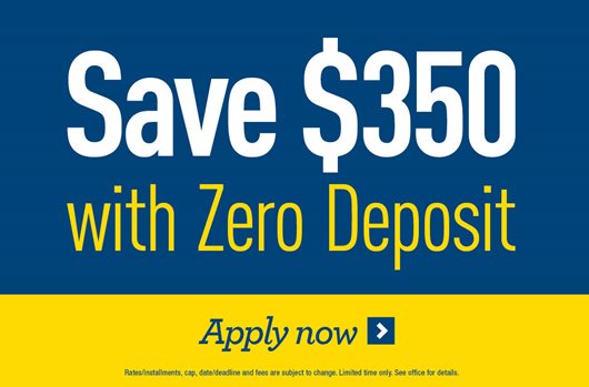 Save $350 with reduced fees! Apply now>