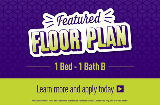 FFP 1 Bed - 1 Bath B
