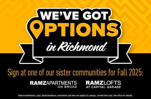 We've got options in Richmond. Sign at one of our sister communities