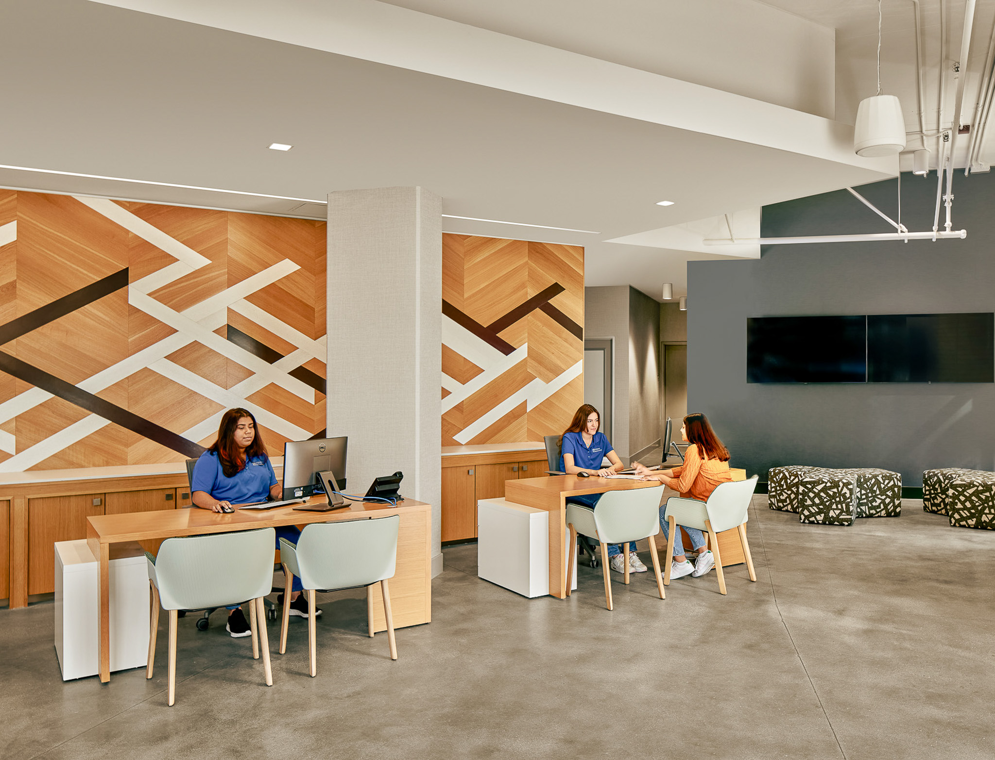 Reception Desk at UCR North District