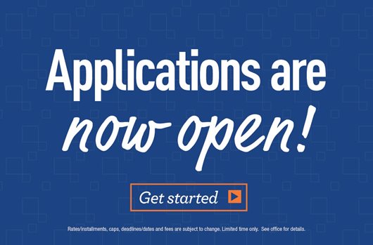 Applications are now open! Get started> 