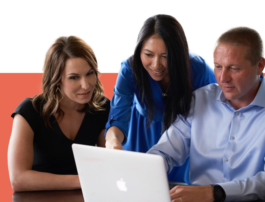 Corporate Staff Team Members in a meeting