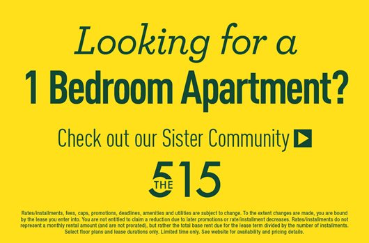 Looking for a 1 Bedroom Apartment?