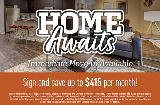 Immediate Move-in Available