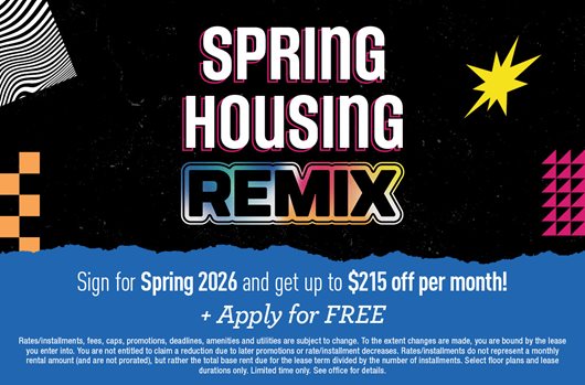 Sign for Spring 2026 and save up to $215 per month! Apply for free >
