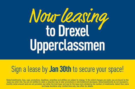 Upperclassmen Priority Period now open! Apply now >