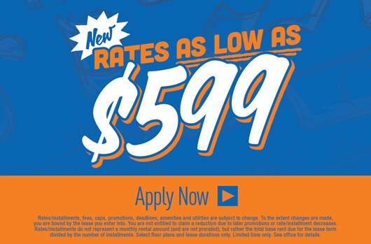 New rates as low as $559. Apply now >
