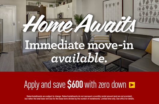 Home Awaits | Immediate move-in available. | Apply and save $600 with zero down>