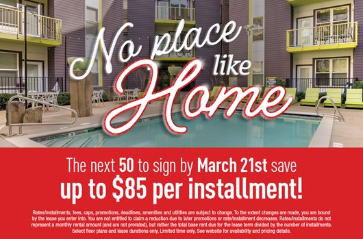 The next 50 to sign by March 21st save up to $85 per installment!