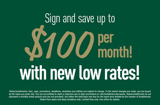 Sign and save up to $100 per month with new low rates
