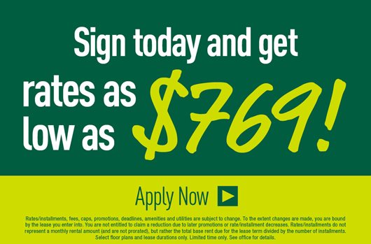 Sign today and get rates as low as $769! Apply now>