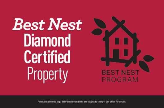 Best Nest Diamond Certified Property | Best Nest Program
