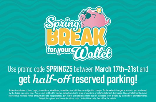 Spring Break Savings 2025