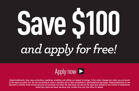 Save $100 with Zero Down! Apply now >