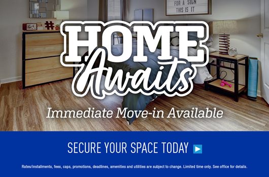Immediate move-in available! 
